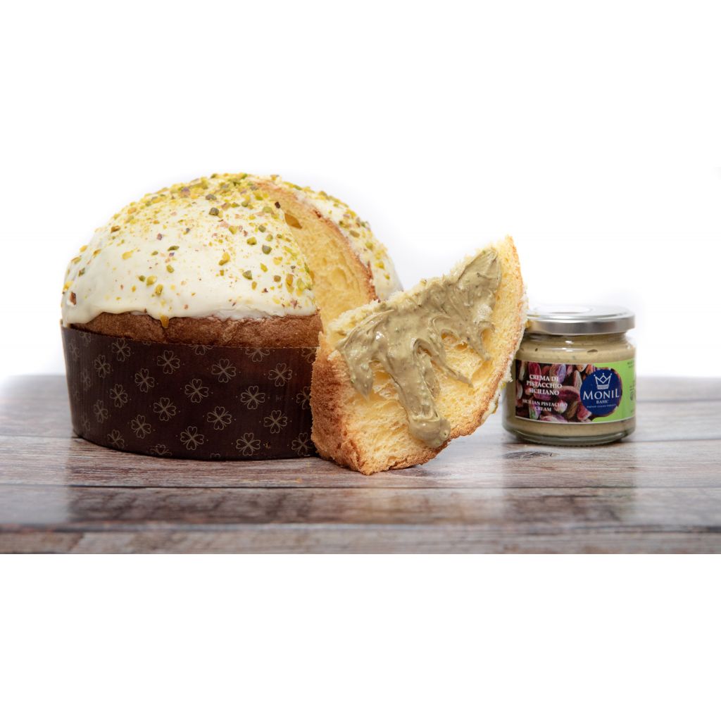 PANETTONE ARTIGIANALE AL PISTACCHIO