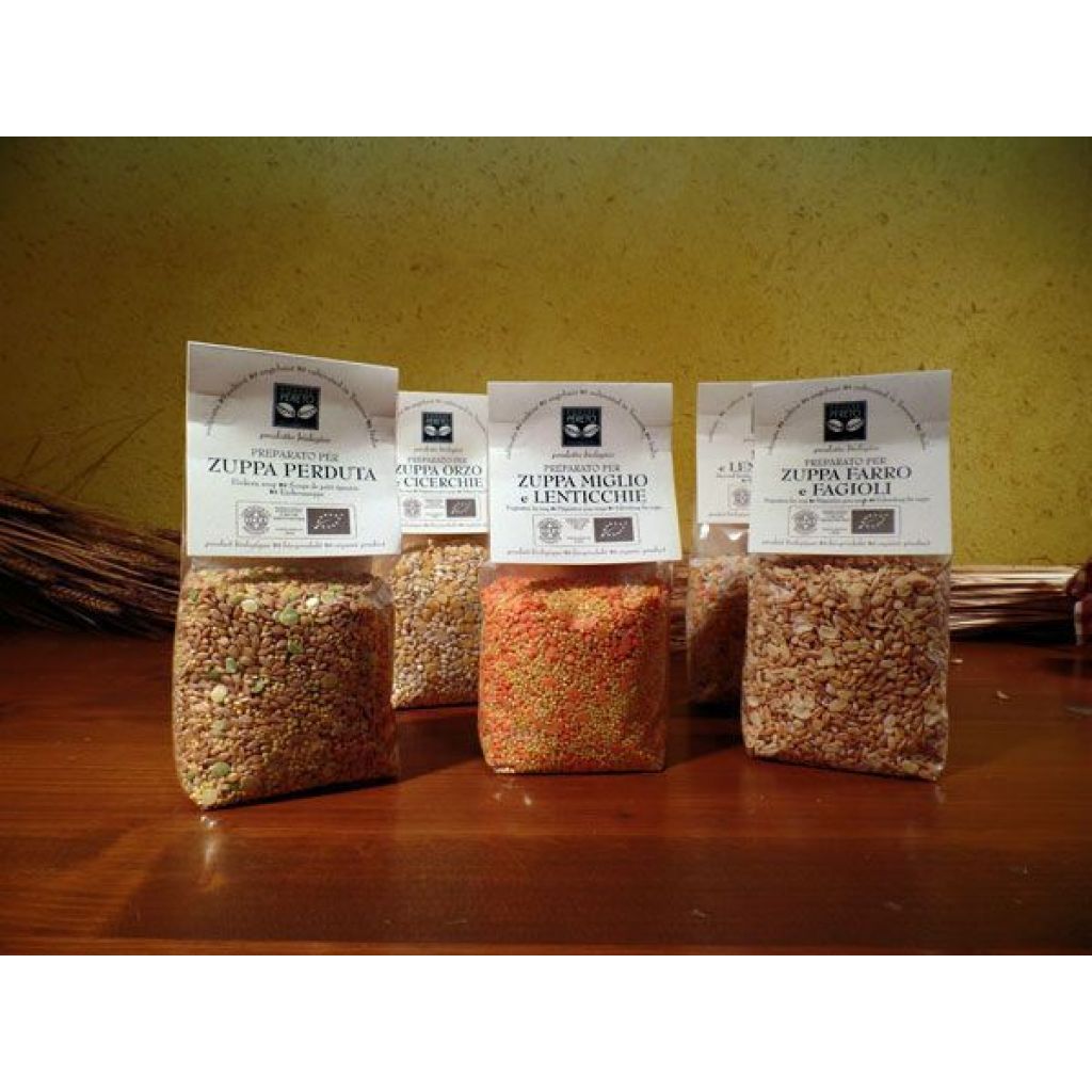 Zuppa orzo e piselli - 350 g