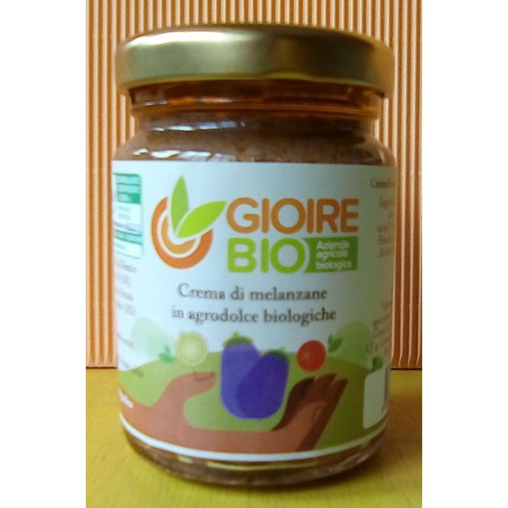 Crema di Melanzane in Agrodolce Biologiche