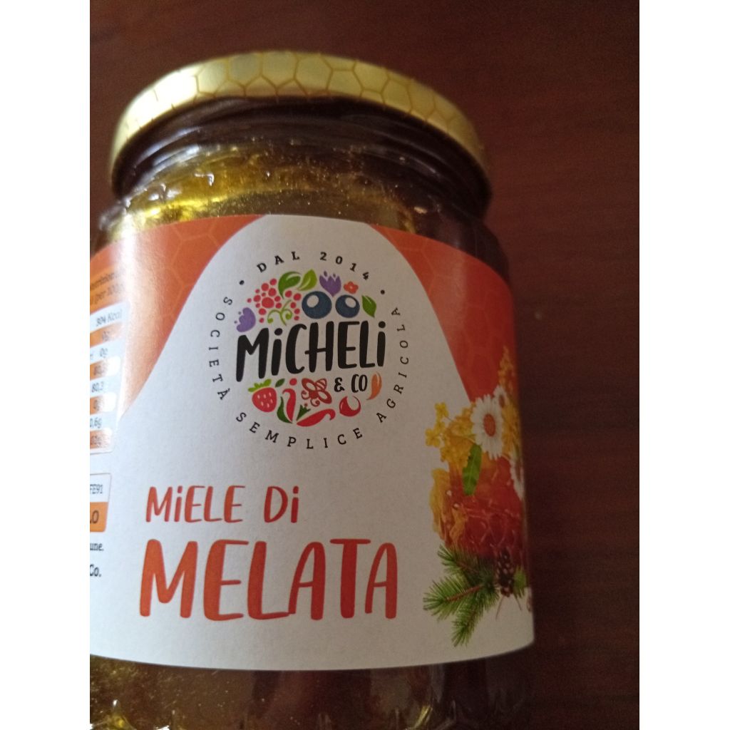 Vasetto da 500 g di melata di bosco
