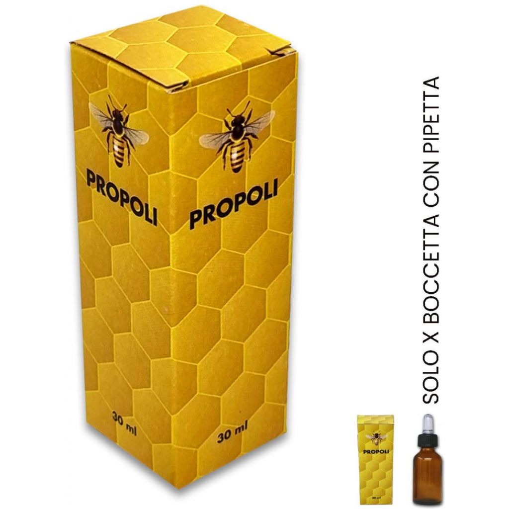 Boccetta 20 ml di propoli in soluzione alcolica