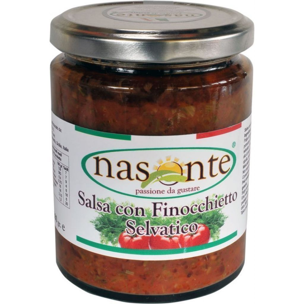 Salsa con finocchietto selvatico 280 gr