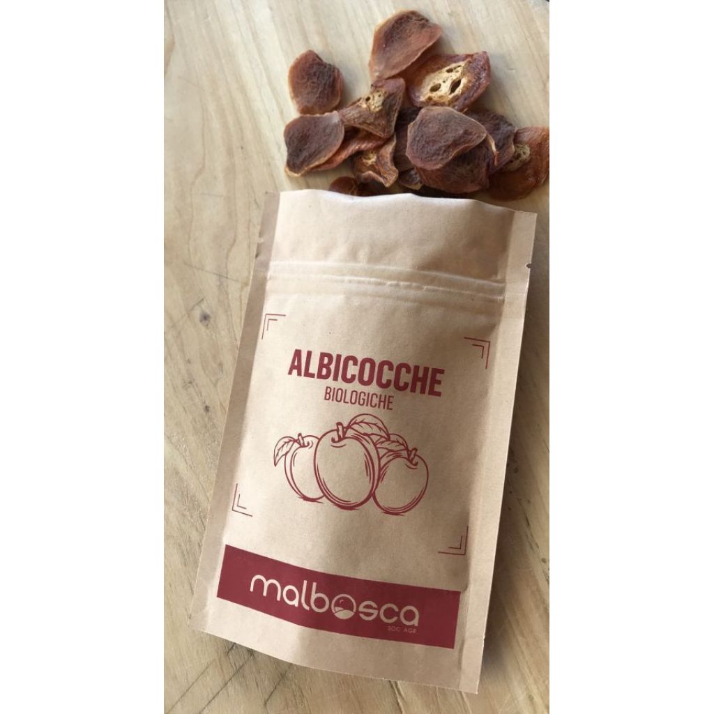 Albicocca biologica disidratata