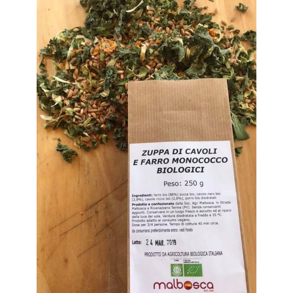 Zuppa di cavoli e farro monococco