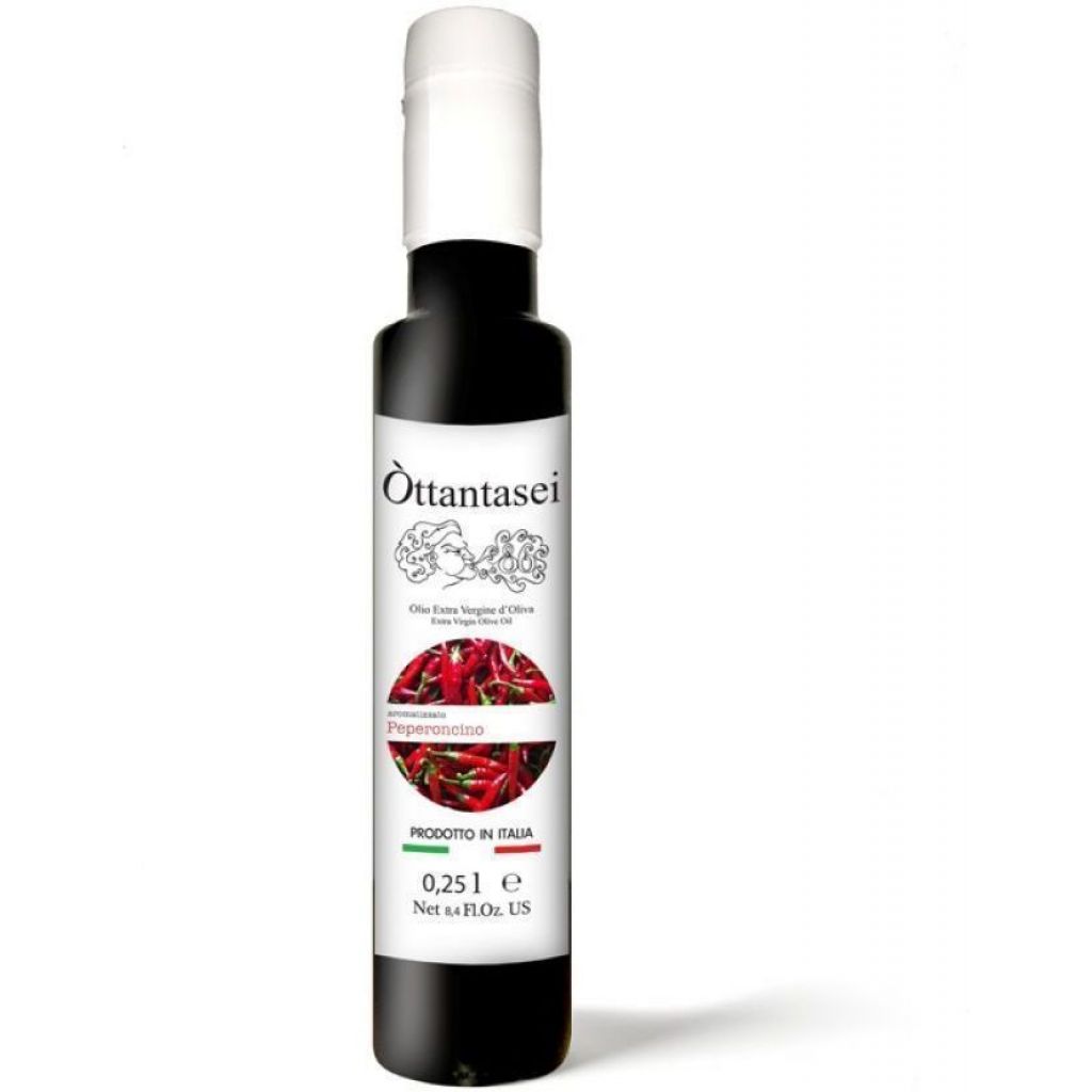 "OTTANTASEI" EVOO PEPERONCINO - BOTTIGLIA DA 0,25 Litri