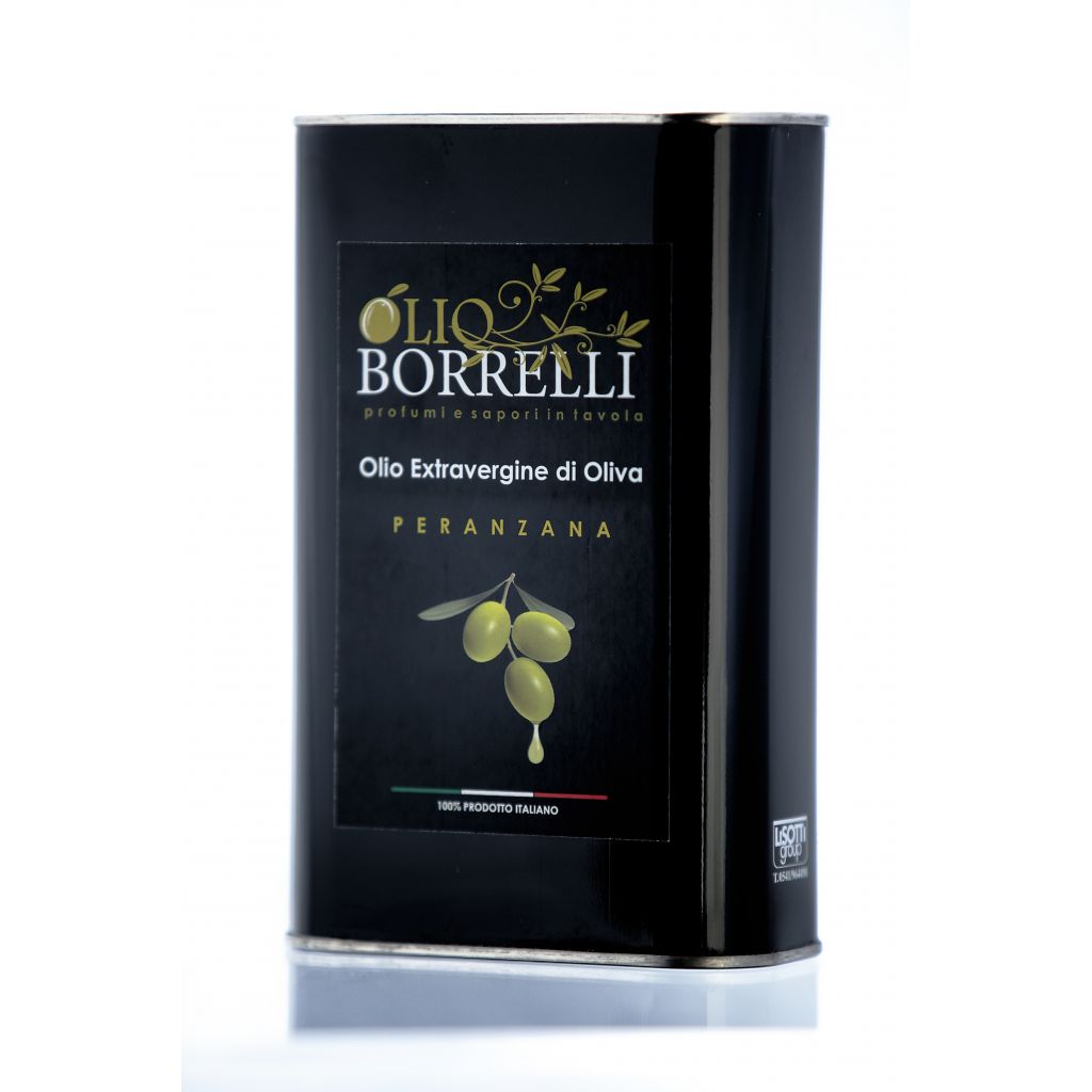 Olio extravergine di oliva di Peranzana Biologico - LATTINA 1 LITRO