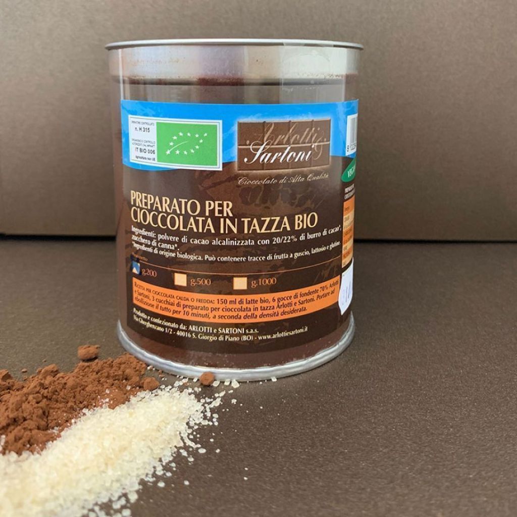 Bussolotto Preparato per cioccolata in tazza BIO 200g