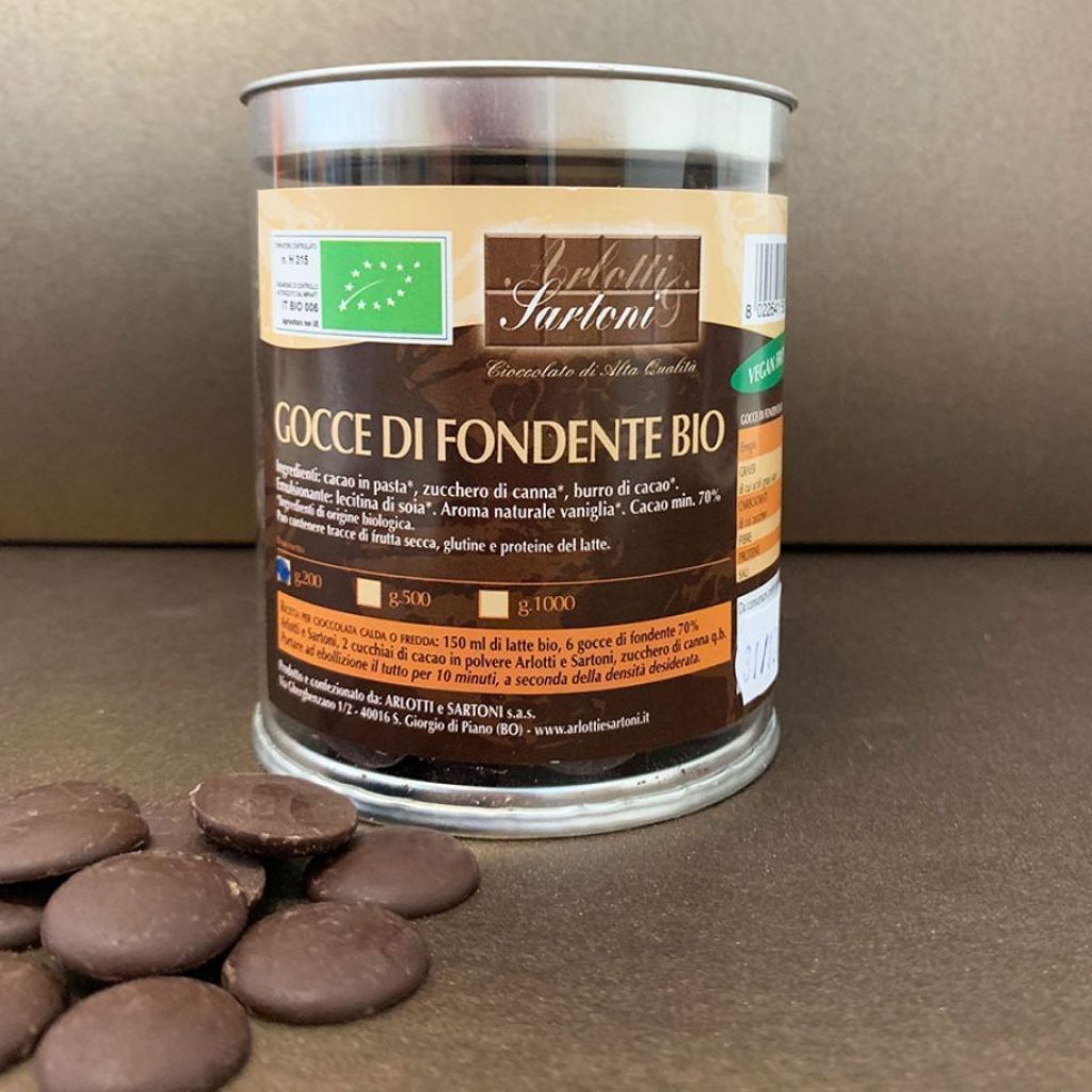 Bussolotto Gocce di Fondente BIO 200g