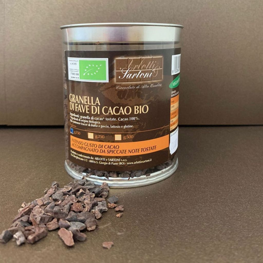 Bussolotto Granella di fave di Cacao BIO 150g