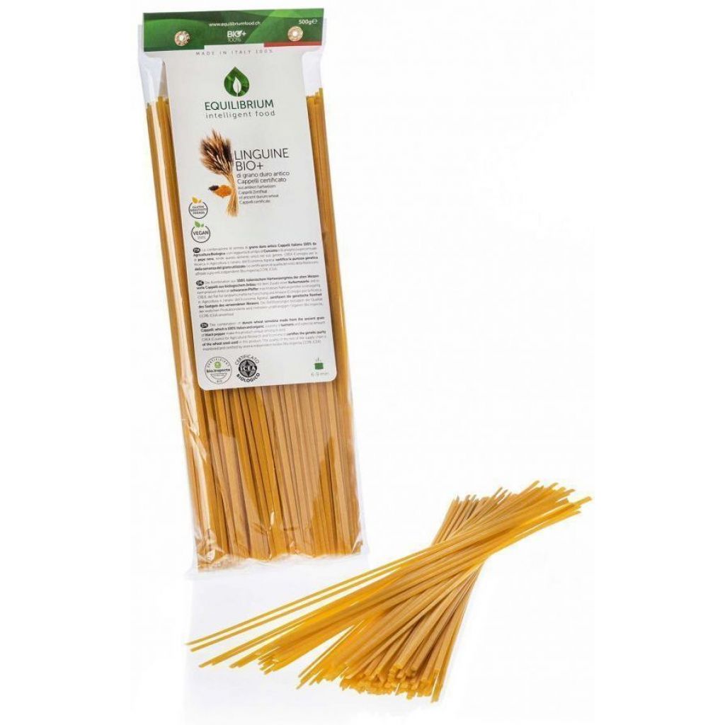 Linguine di grano antico con Curcuma e Pepe Nero - 500 g