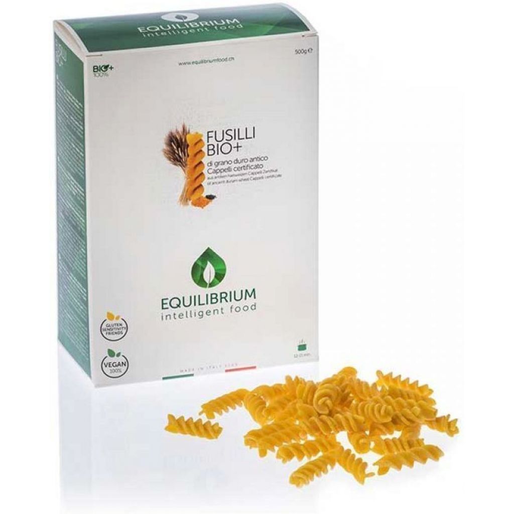 Fusilli di grano antico con Curcuma e Pepe Nero - 500 g