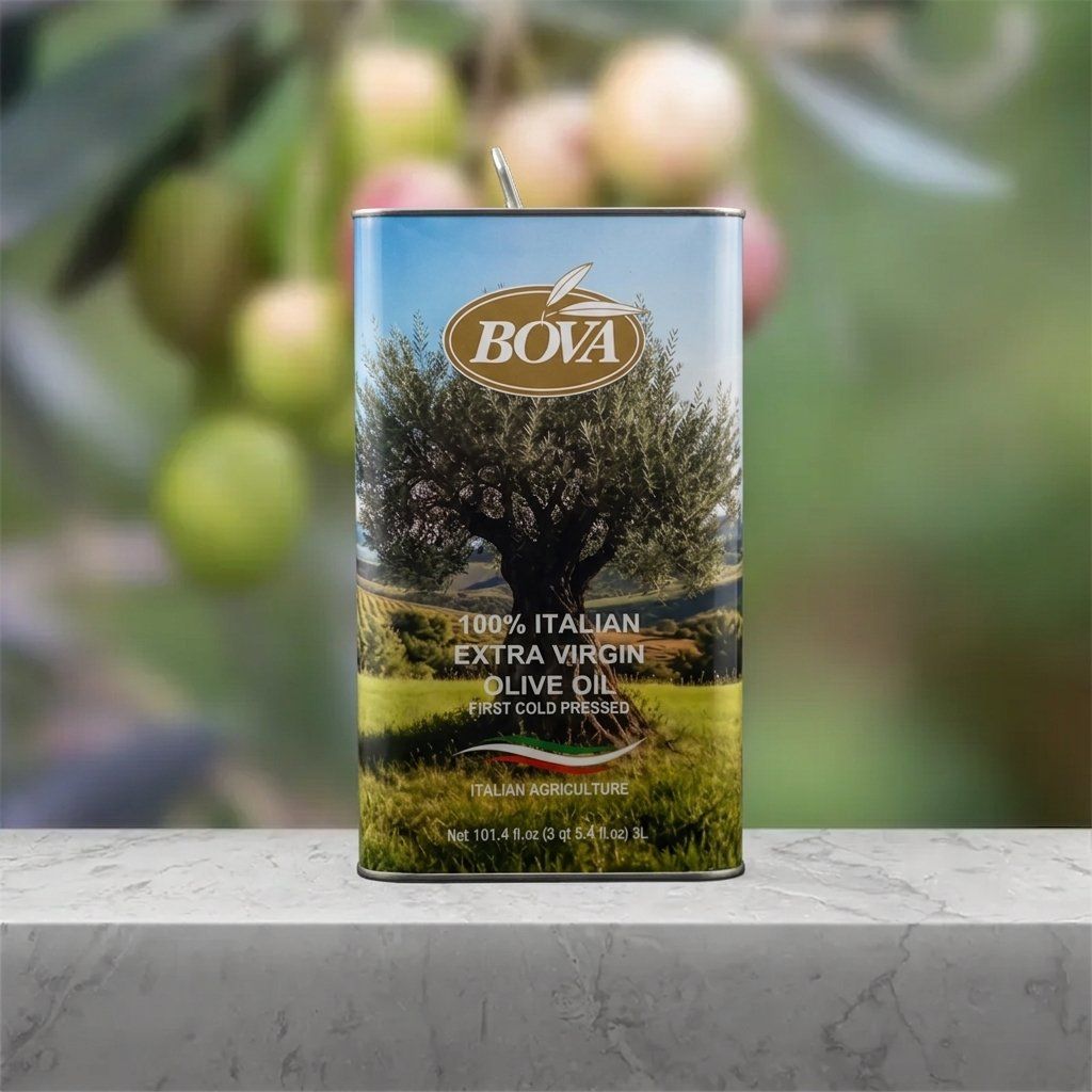 Olio Biologico lattina da 3 litri Manca del Bosco raccolta ottobre 2026
