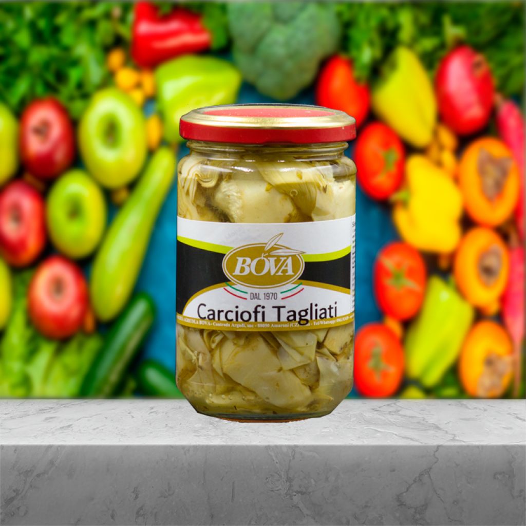 Vasetto di carciofi tagliati sottolio da 314 gr