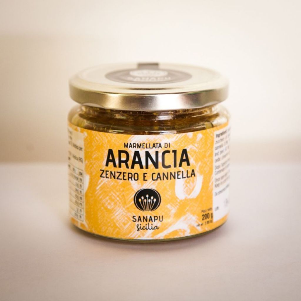marmellata di arancia zenzero e cannella