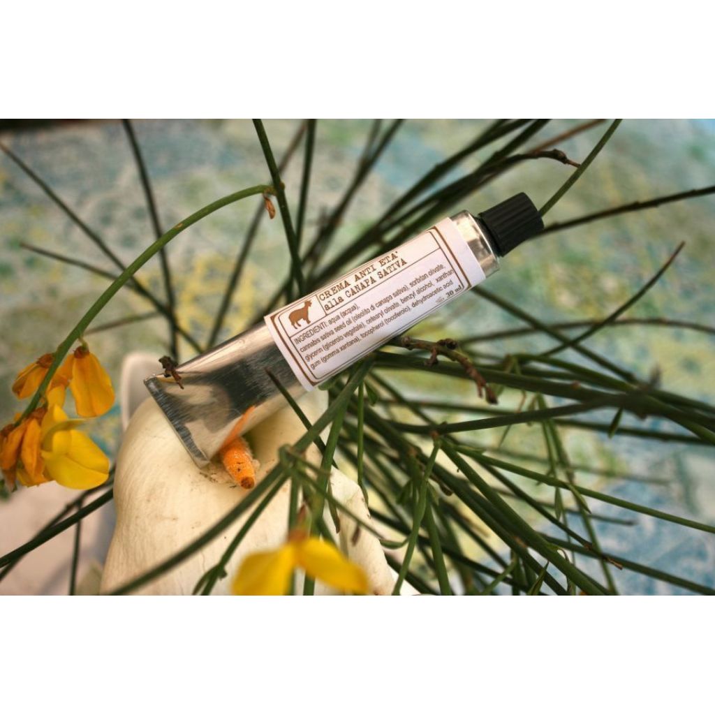 Crema antiet&agrave; alla Canapa