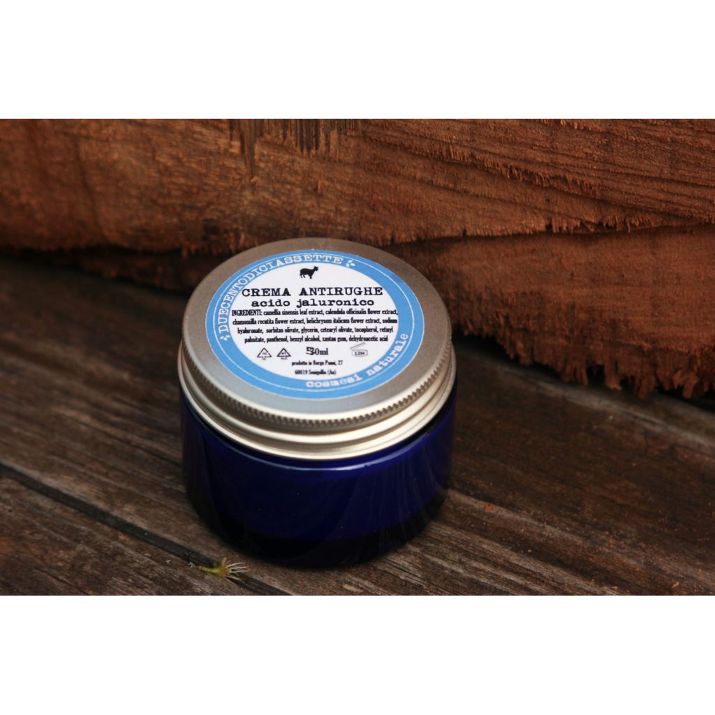 Crema viso antirughe all'acido ialuronico 50 ml