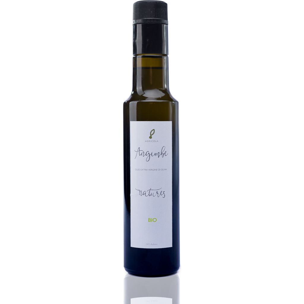 Bottiglia da 0,25 l Olio extravergine di oliva Angimbe BIO