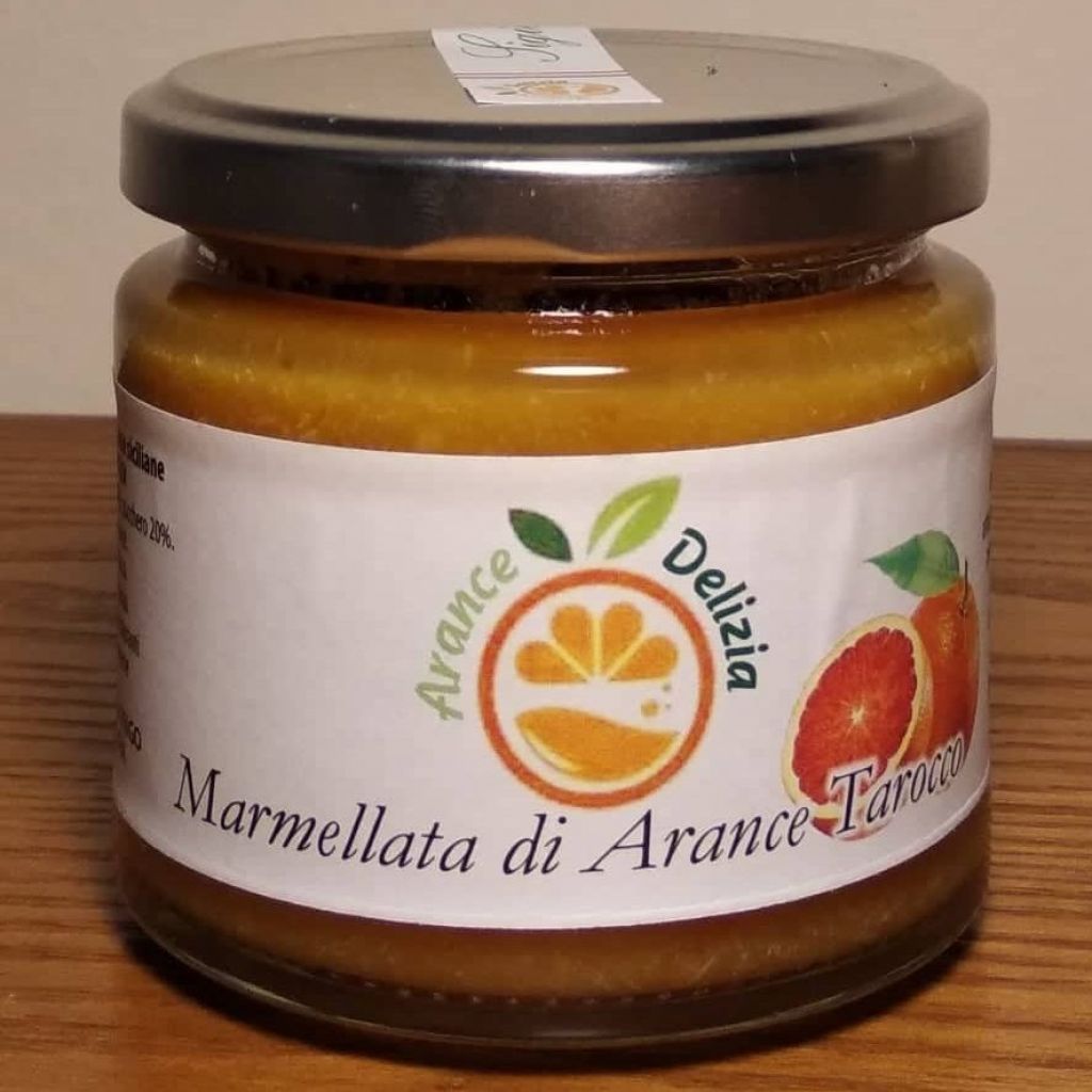 Marmellata di arance Tarocco 250 gr