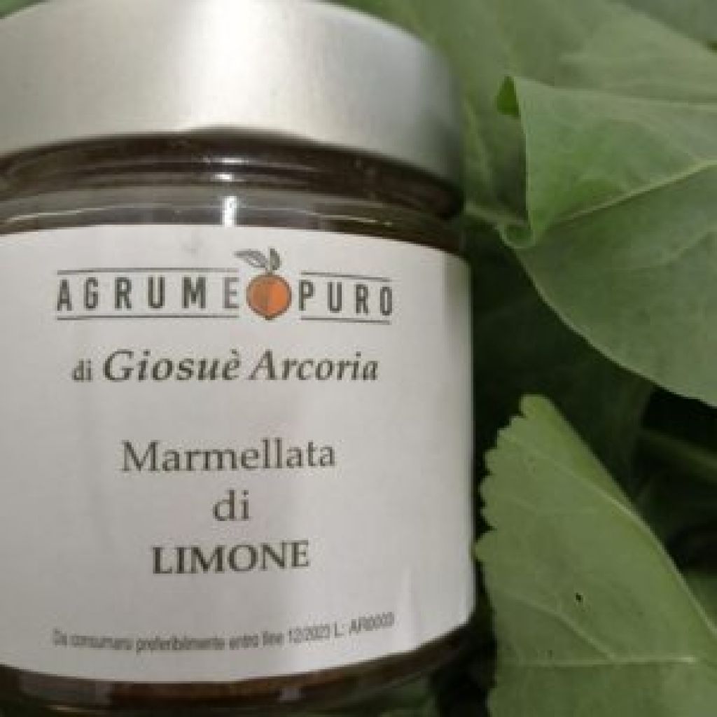 Marmellata di limone bio gr. 240