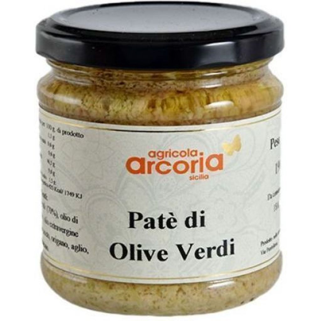 Pat&egrave; olive verdi