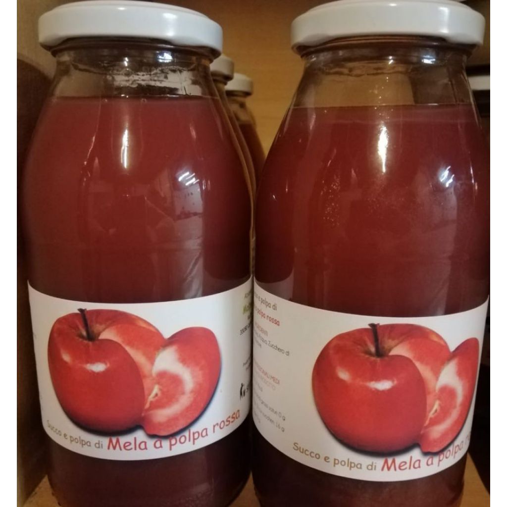 SUCCO E POLPA MELA ROSSA