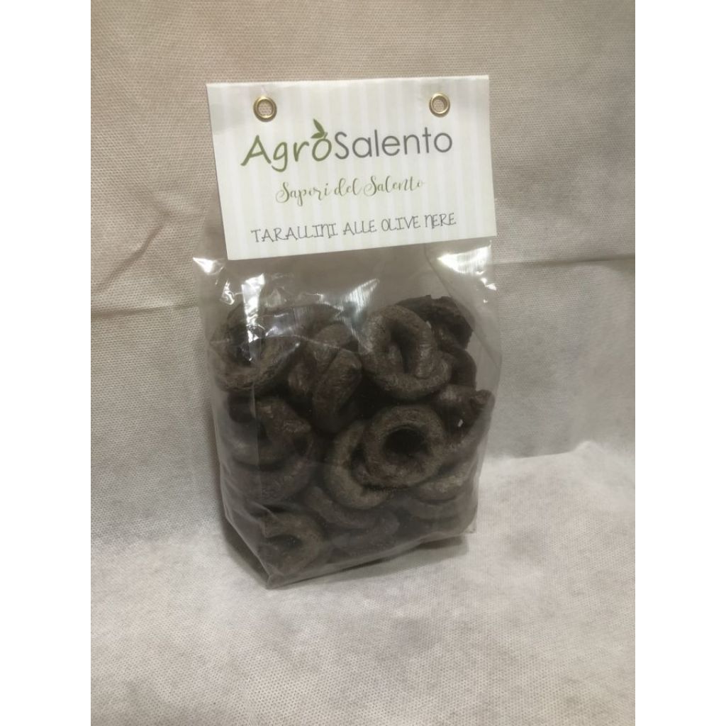 Tarallini alle olive nere
