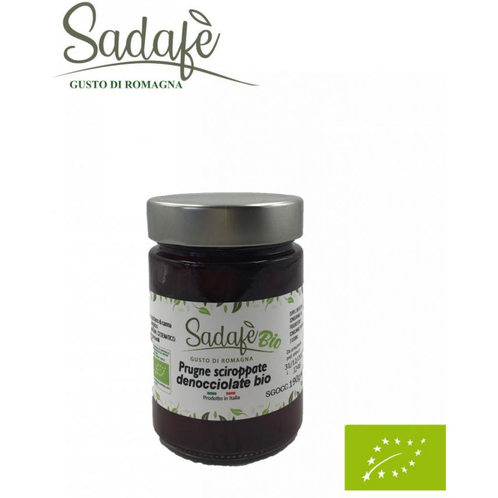 PRUGNE SCIROPPATE DENOCCIOLATE BIO 340g