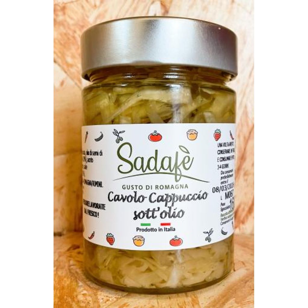 CAVOLO CAPPUCCIO SOTT'OLIO 300G
