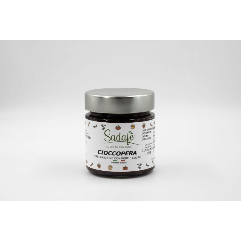 CIOCCOPERA: PREPARAZIONE CON PERE E CACAO VASO DA 270g