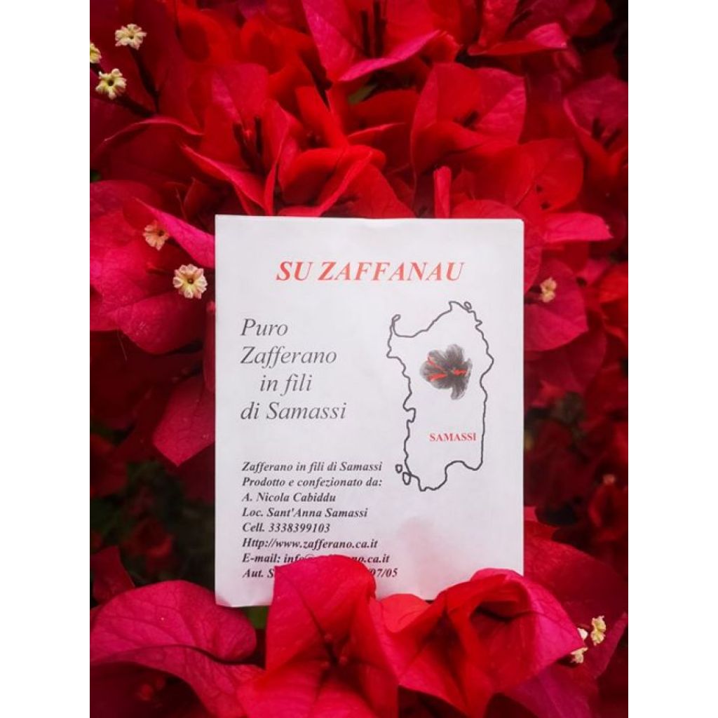 Bustina zafferano sardo in polvere 1 gr