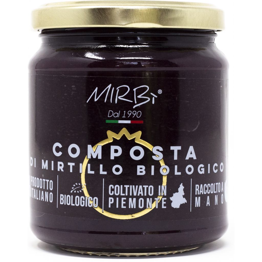 Composta di mirtillo biologico 320g