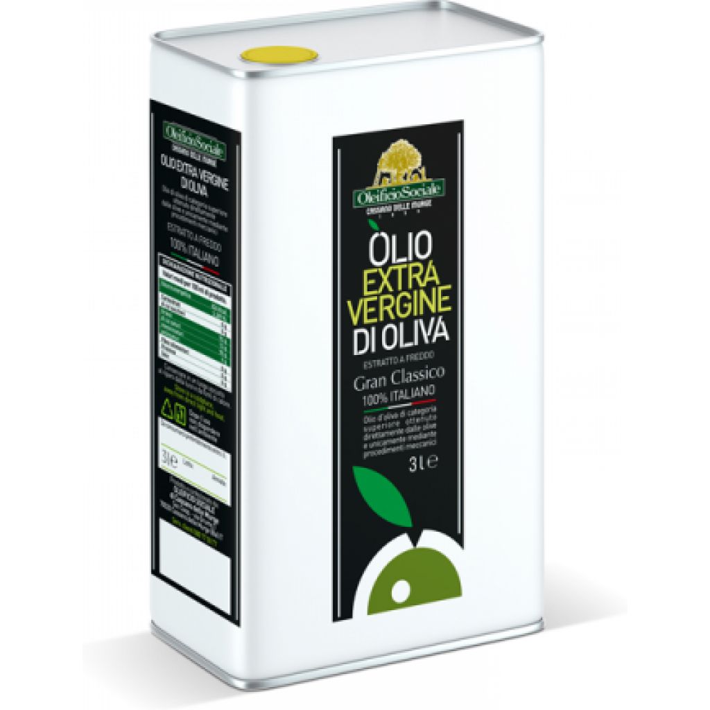 Bag in Box Lt 3 Olio E.V.O. "Gran Classico"