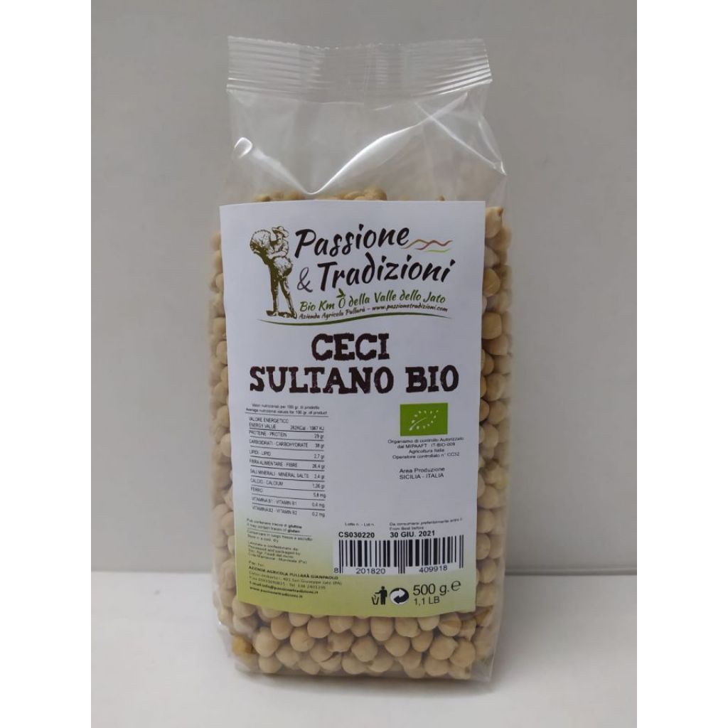 Ceci Sultano Bio 500gr