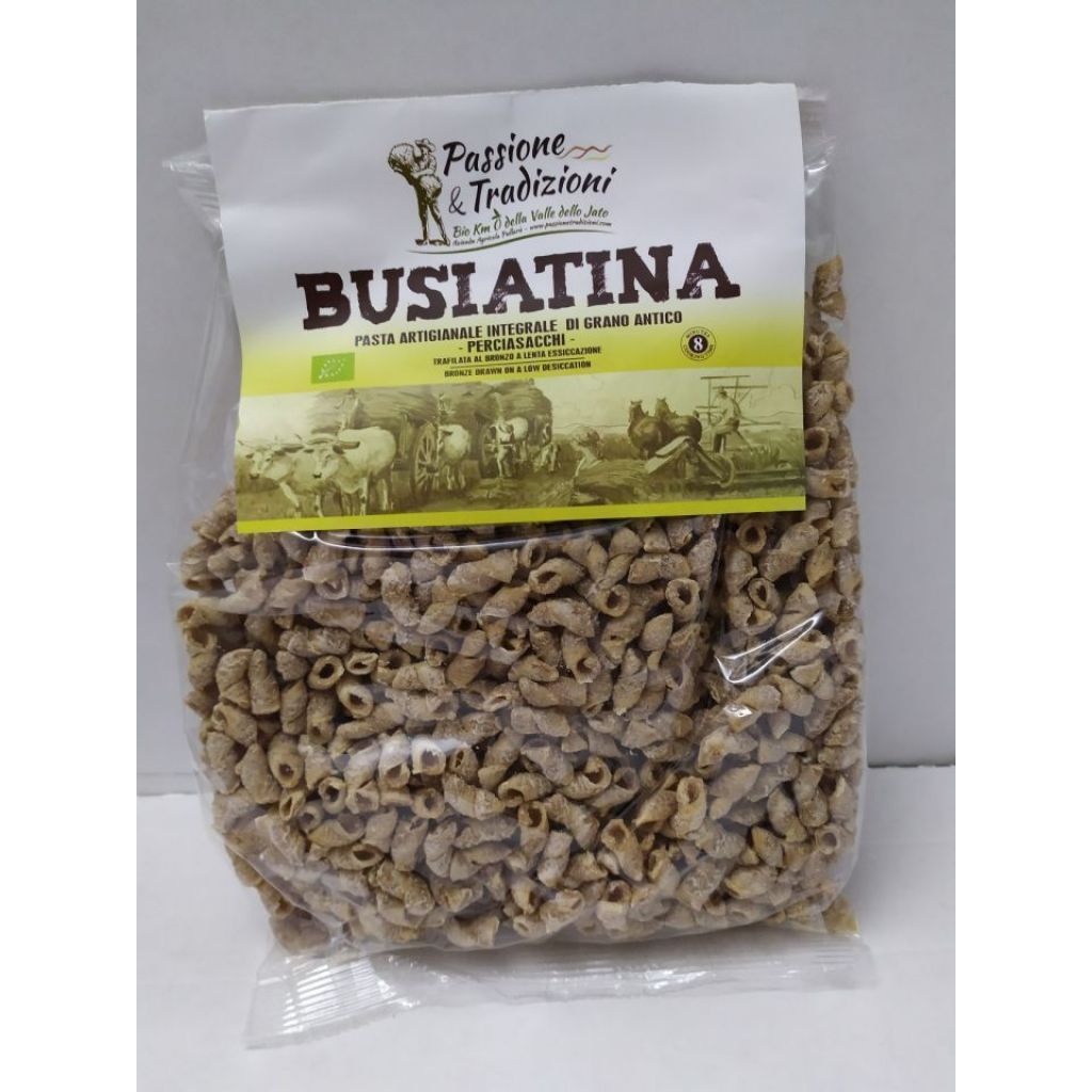 Busiatina Artigianale di Grano Antico Siciliano Perciasacchi