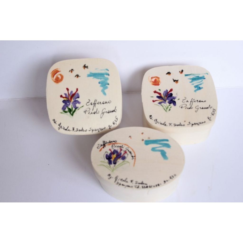 Zafferano bio in stimmi confezione in vetro