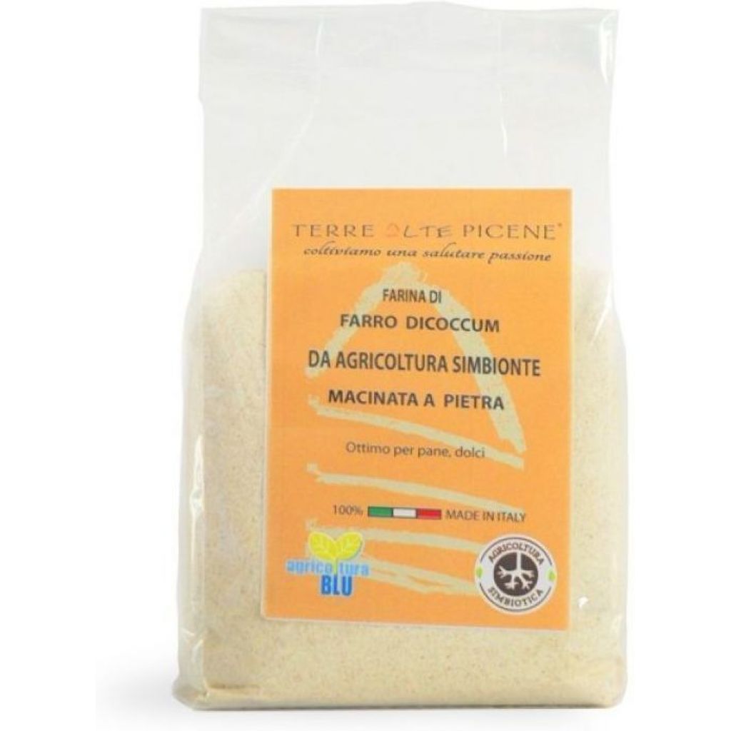 Farina di Farro Dicoccum - Macinata a Pietra