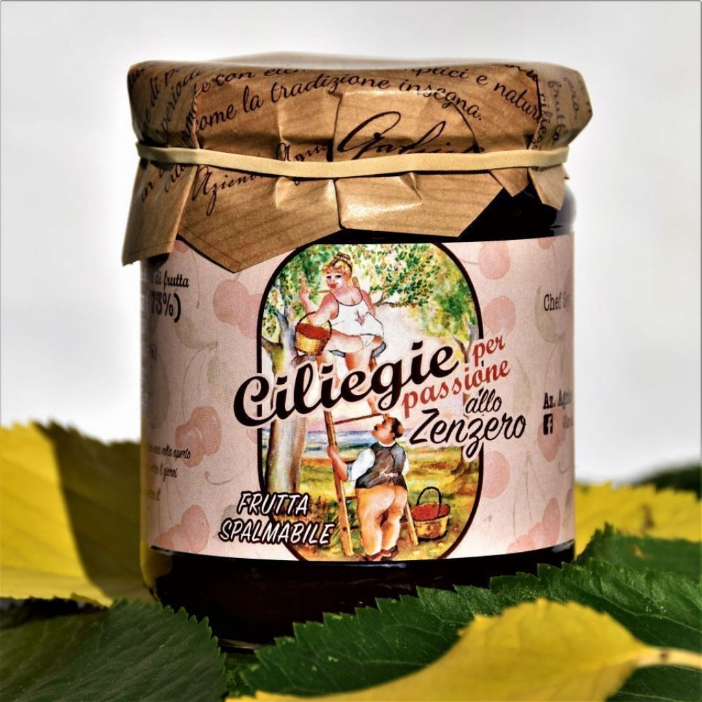 CILIEGIE ALLO ZENZERO 200 gr
