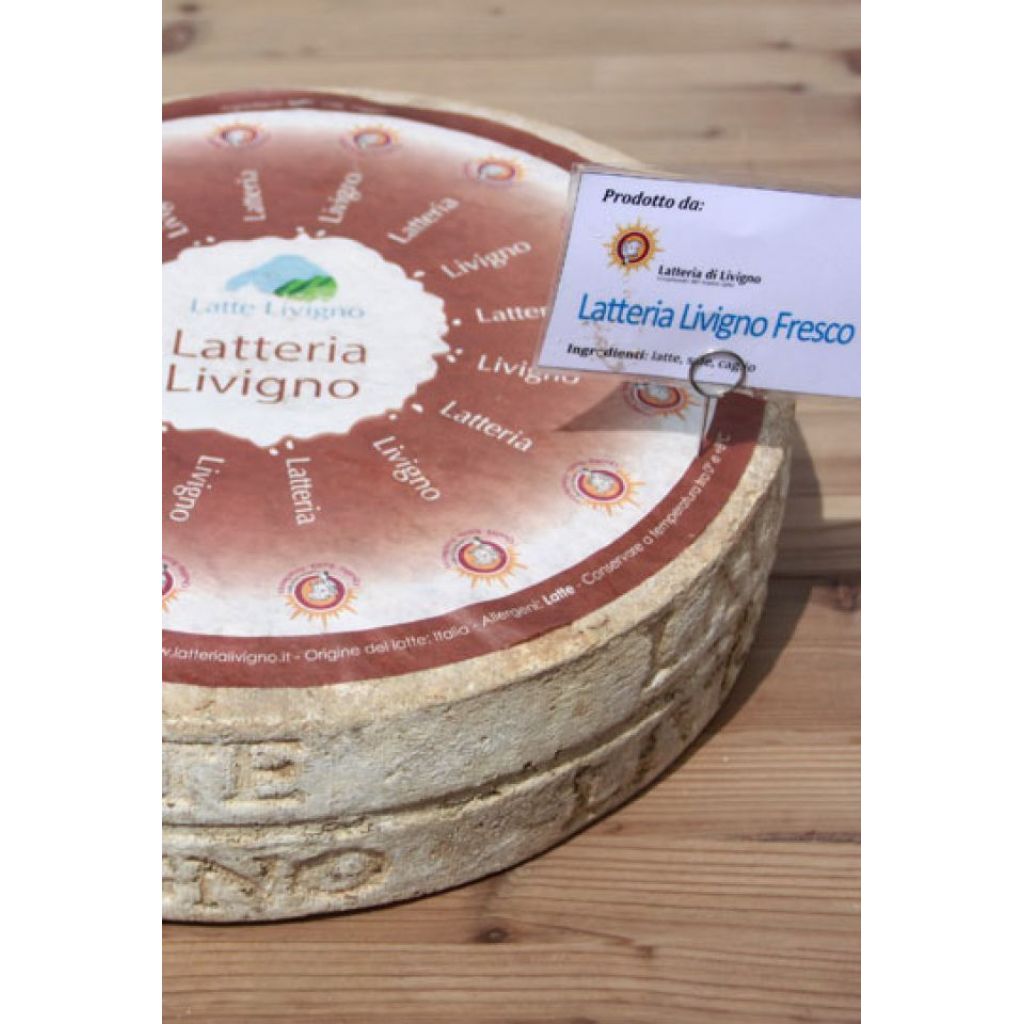 FORMAGGIO LATTERIA LIVIGNO FRESCO (1 FORMA) 9 Kg ca.