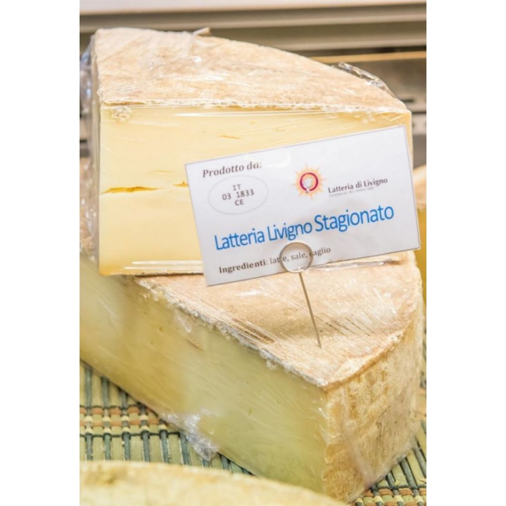 Formaggio Latteria Livigno Stagionato (&frac14; di forma) 2.25 Kg ca.