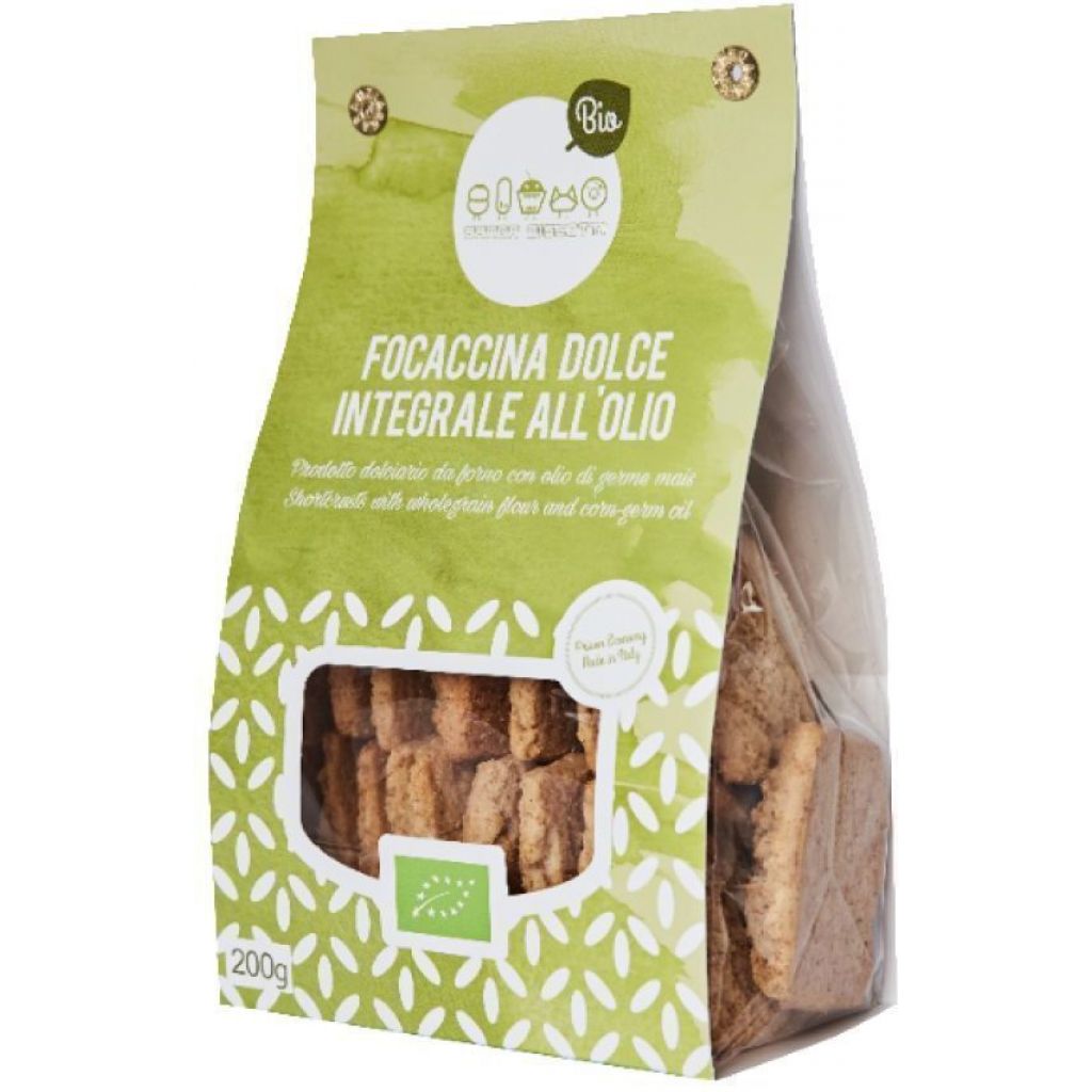 Galeotte, wholemeal shortcrust pastry in oil with cinnamon and lemon - classic pack 200g