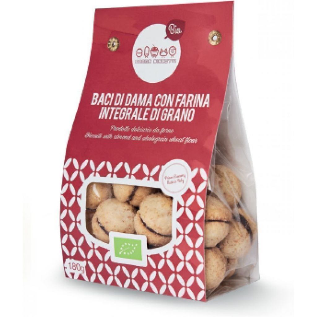 Wholemeal Baci di Dama - classic pack 180g