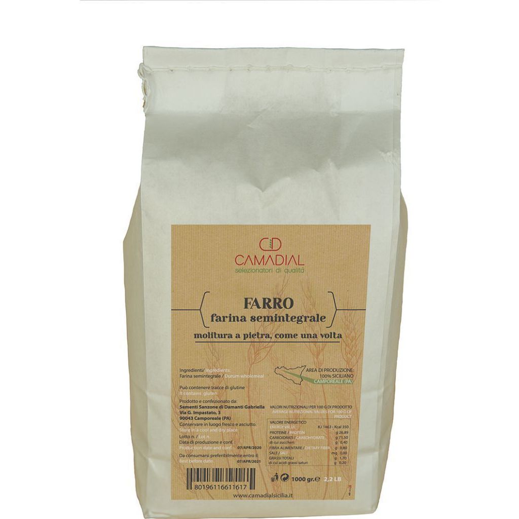 farina di farro semintegrale