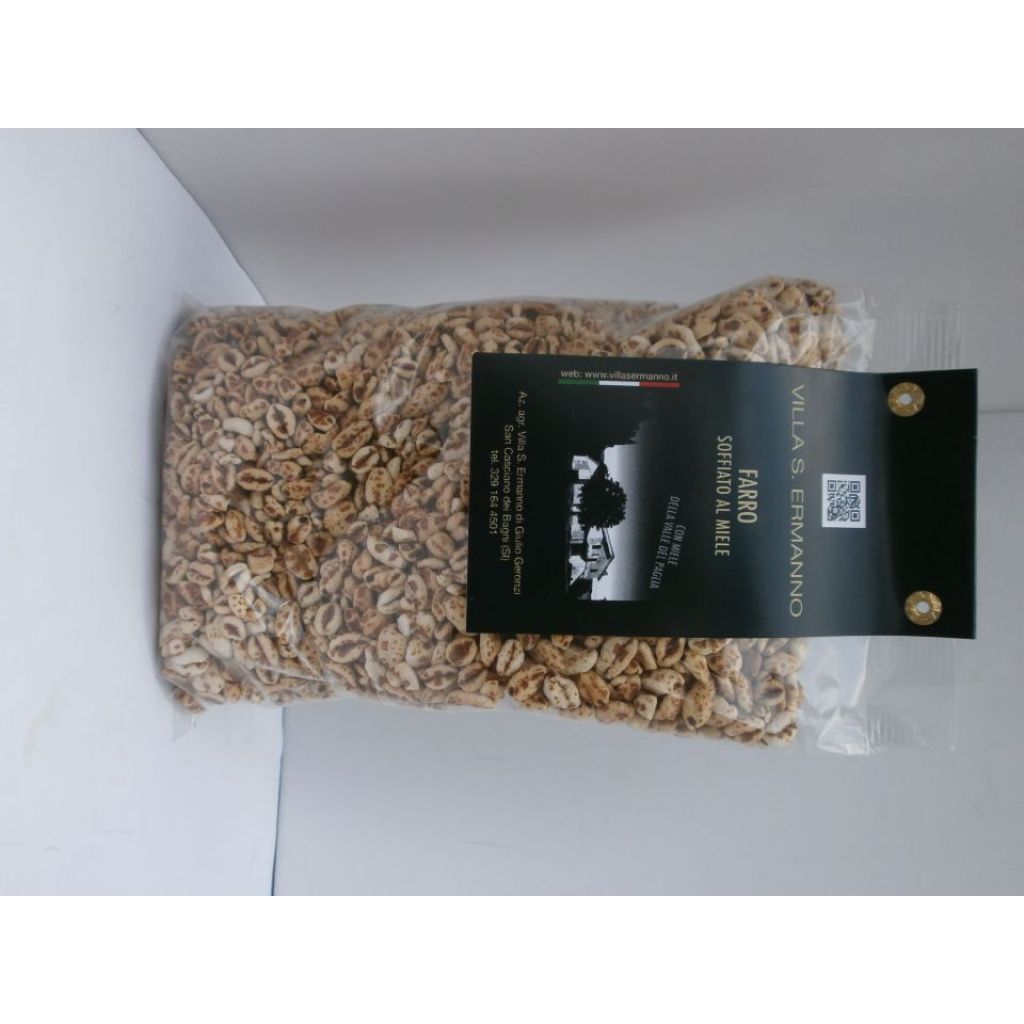 Farro Dicocco Soffiato al Miele - 150g
