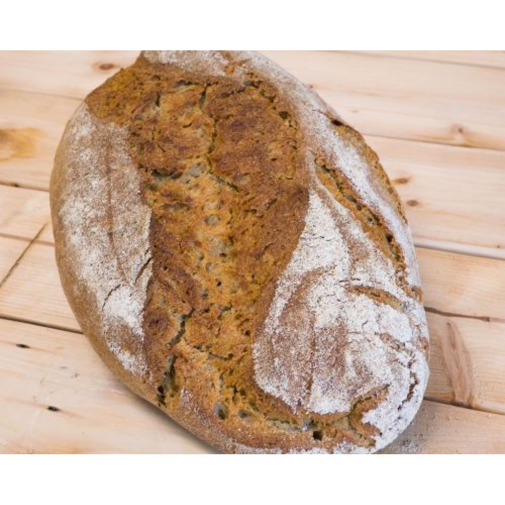 Pane integrale in pasta madre