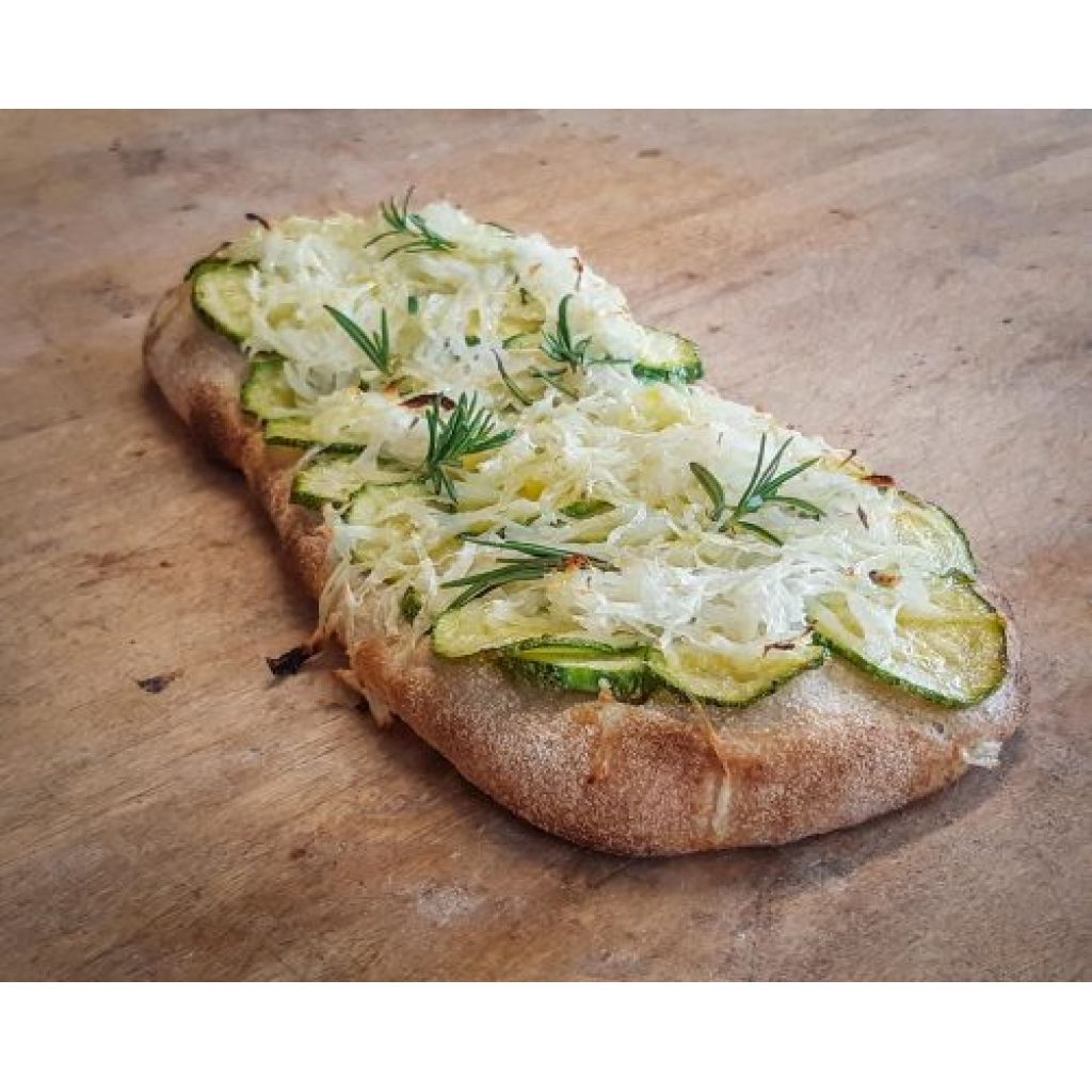 Pizza ZUCCHINE, PATATE E ROSMARINO