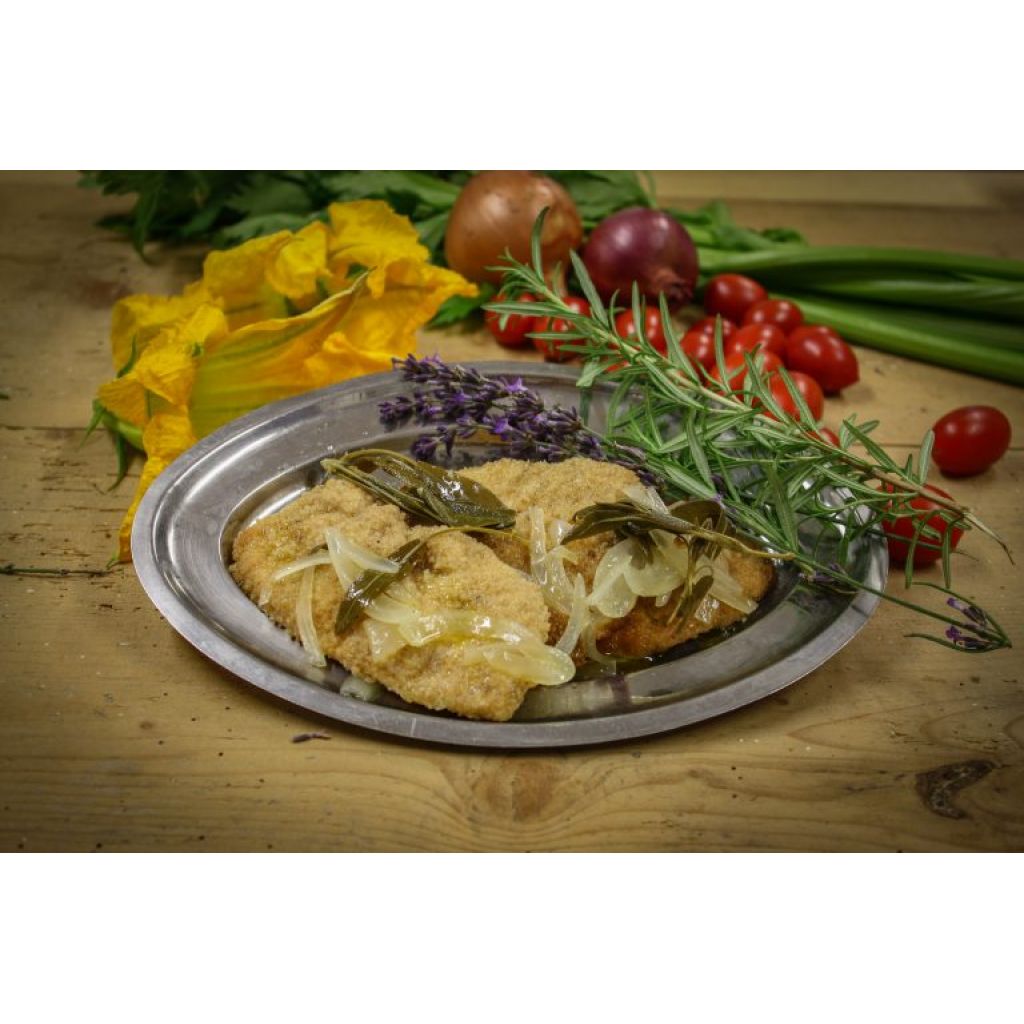 Carne di pollo in carpione