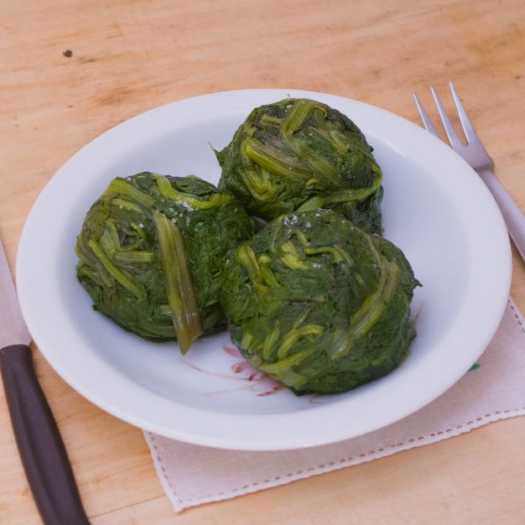 Erbette al vapore