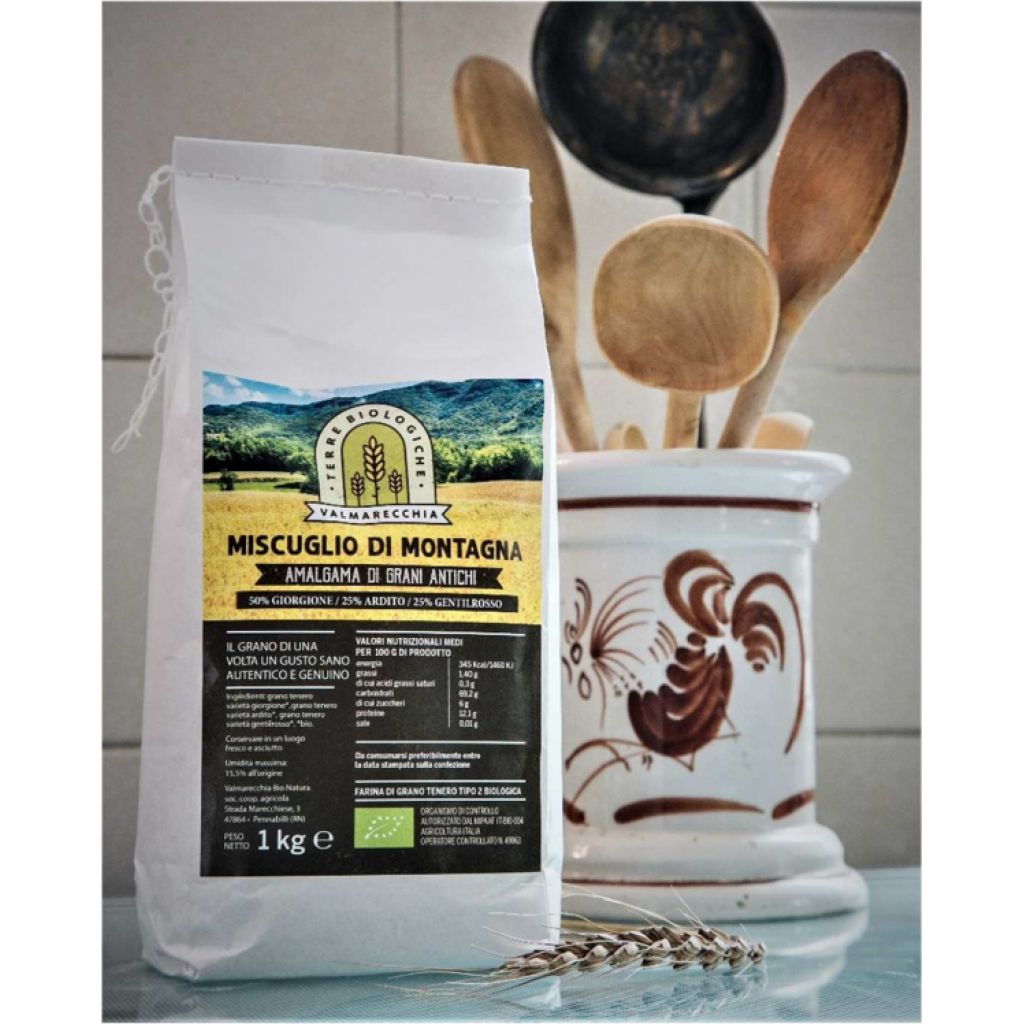 FARINA MISCUGLIO DI MONTAGNA BIO