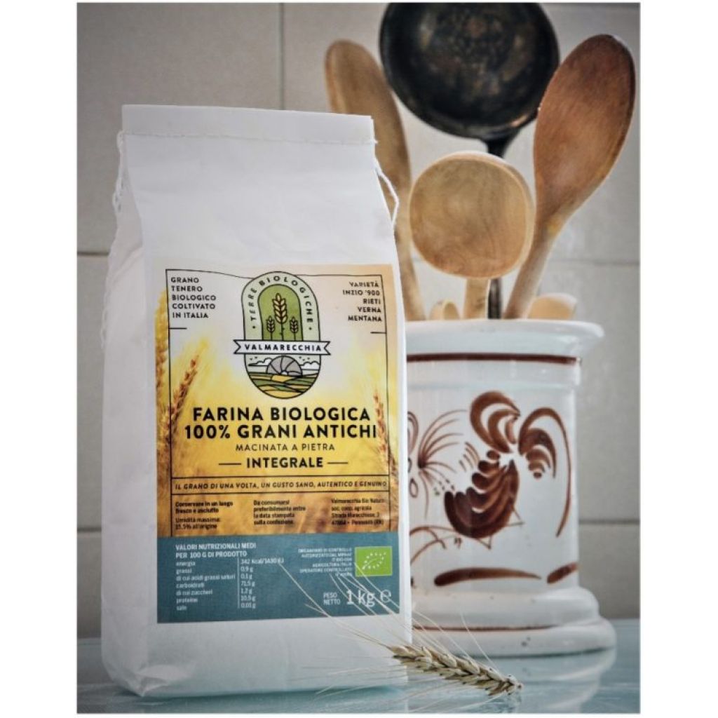 FARINA integrale 100% GRANI ANTICHI BIO