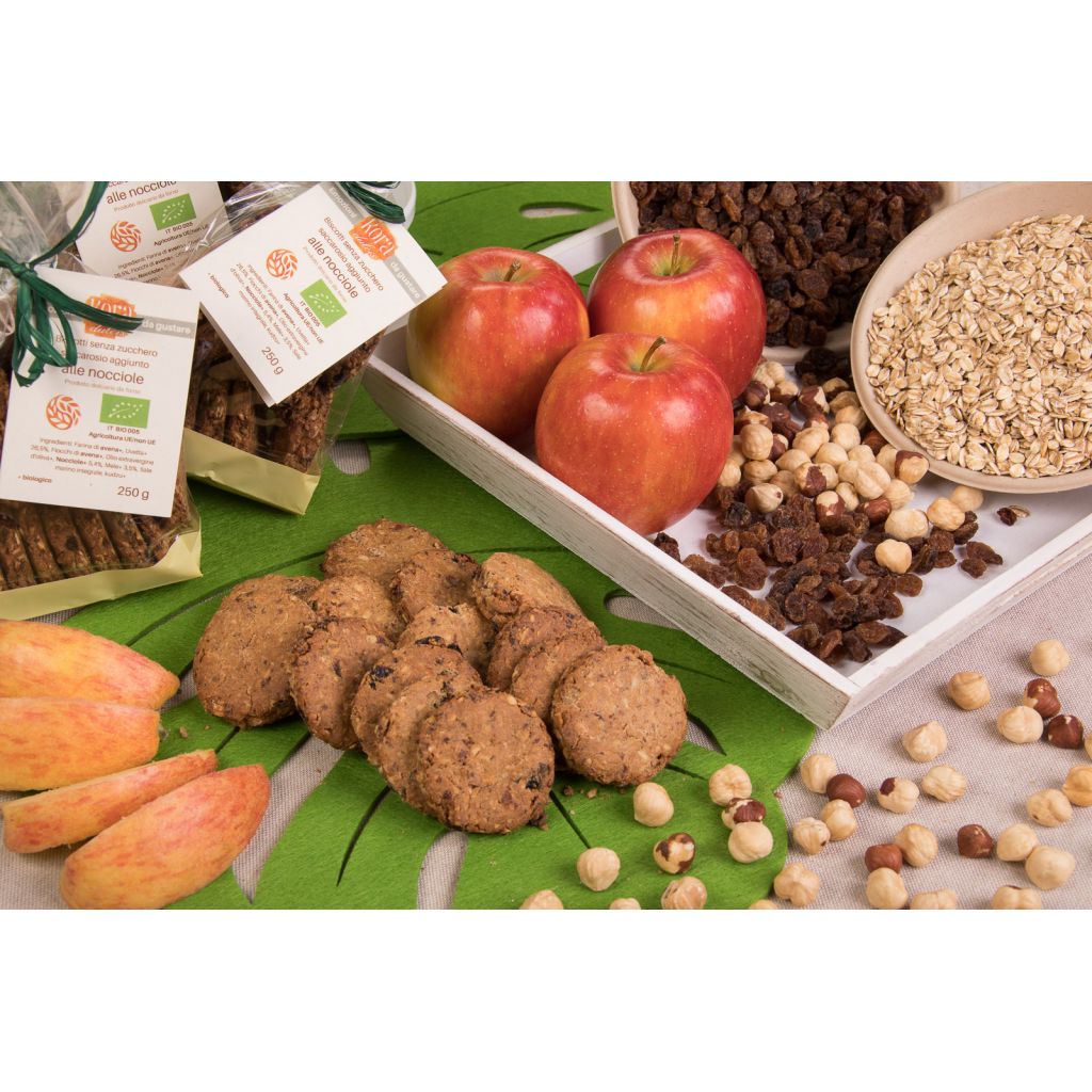 Senza zucchero alle nocciole 250g